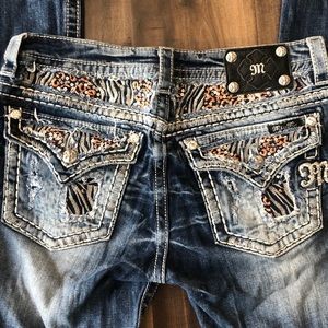Miss Me signature Rise bootcut jeans size 30.